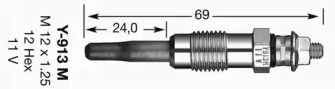 Свеча накаливания NGK 3965